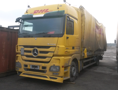 Mercedes-Benz Actros, 2009, kaskokindlustusjuhtum